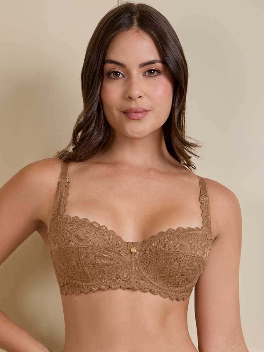 Brasier Clásico Romántico Mocca