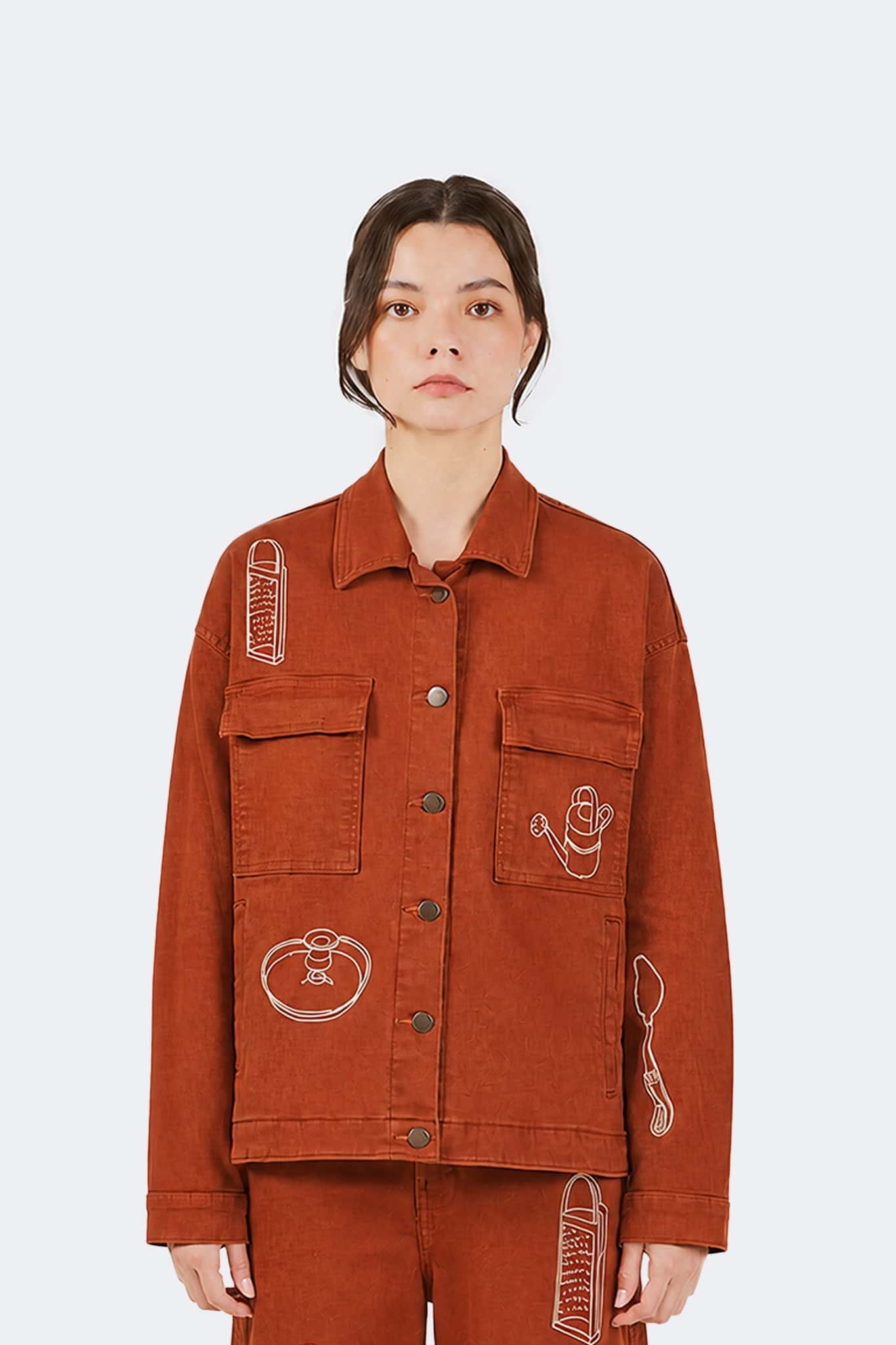 Chaqueta Payla - Ladrillo