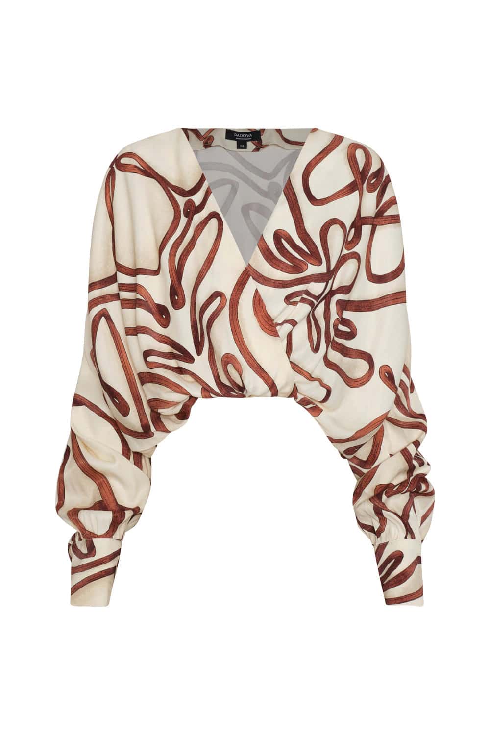 Blusa goya natural terracota