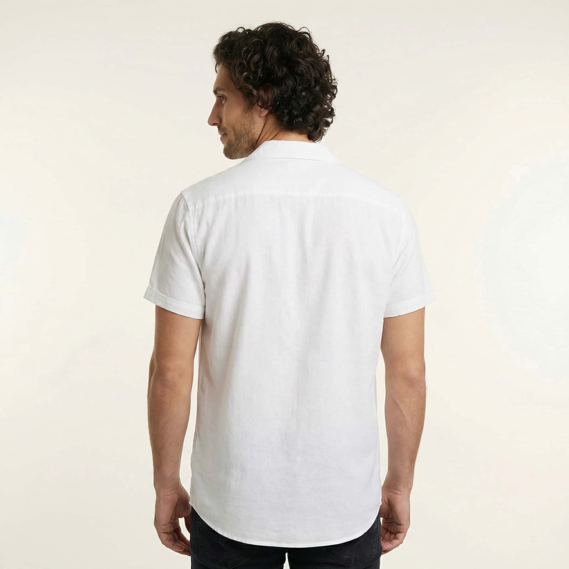 Camisa Bowling Blanca W01 - miniatura 5