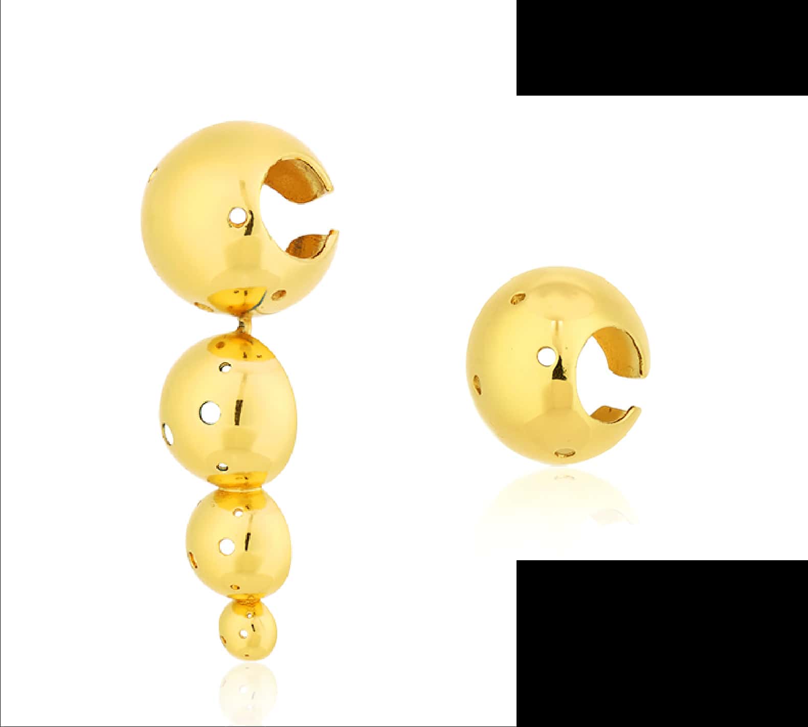 SET LORICA TRIPLE EARCUFF + NEO SMALL EARCUFF GOLD