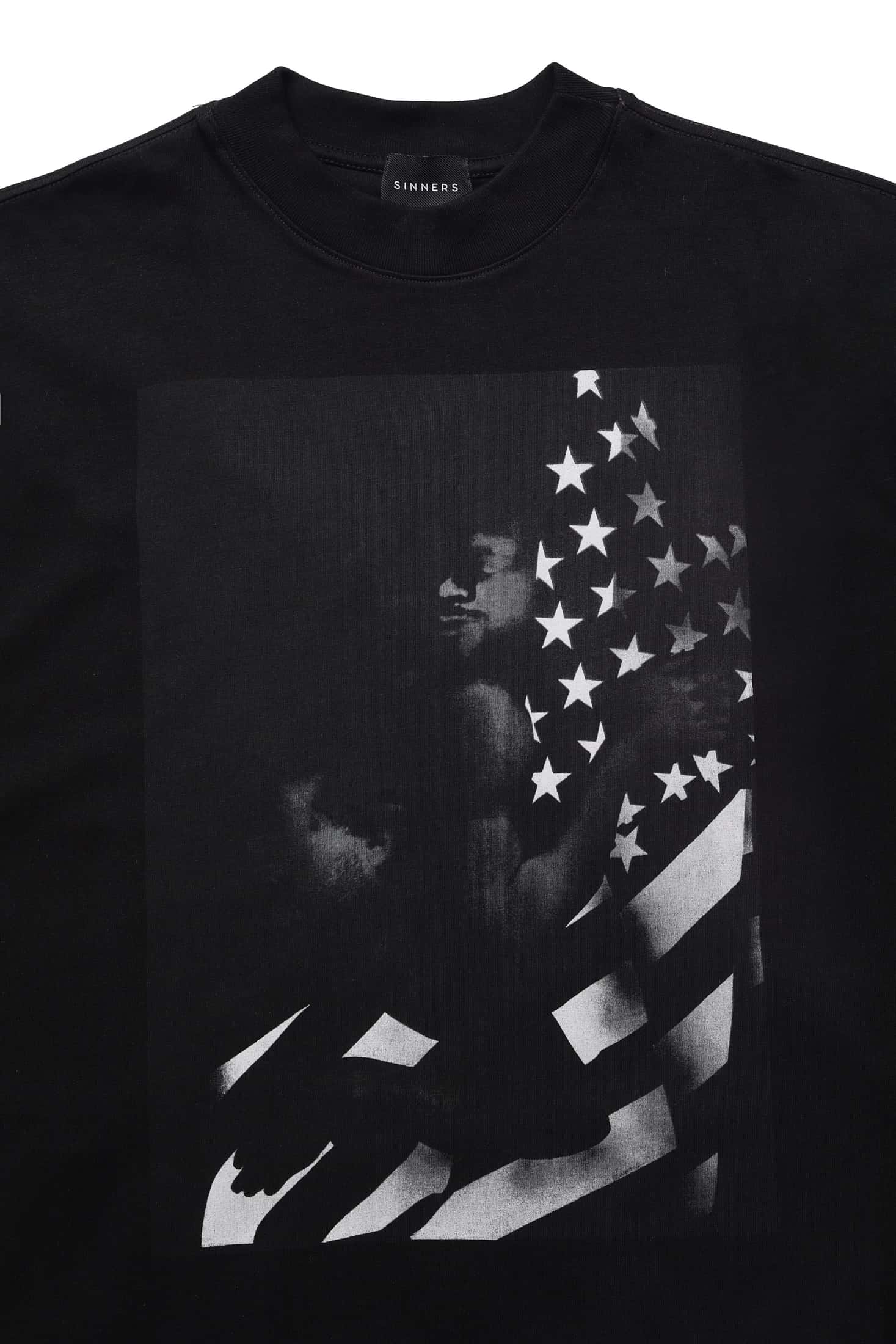 I <3 AMERICA BLACK T-SHIRT - miniatura 3