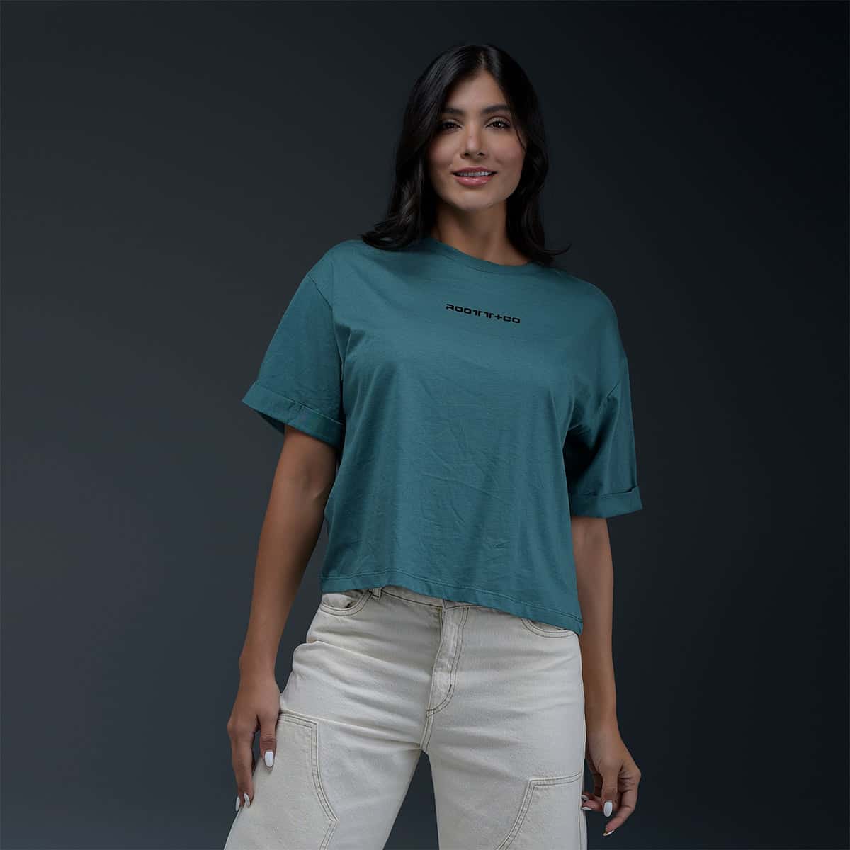 Camiseta Verde Mujer
