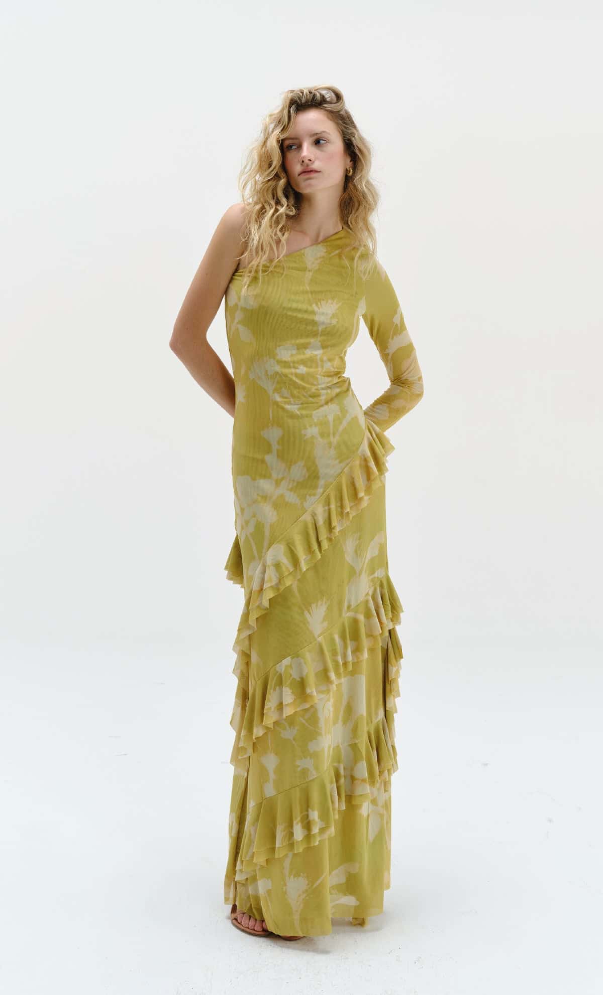 Vestido largo Glowvine Macaw