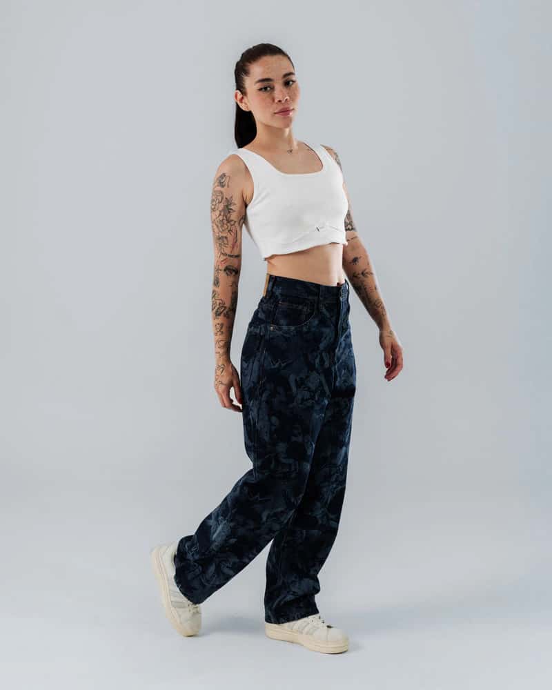 Crop Top Blanco Para Mujer Escote Cuadrado - miniatura 4