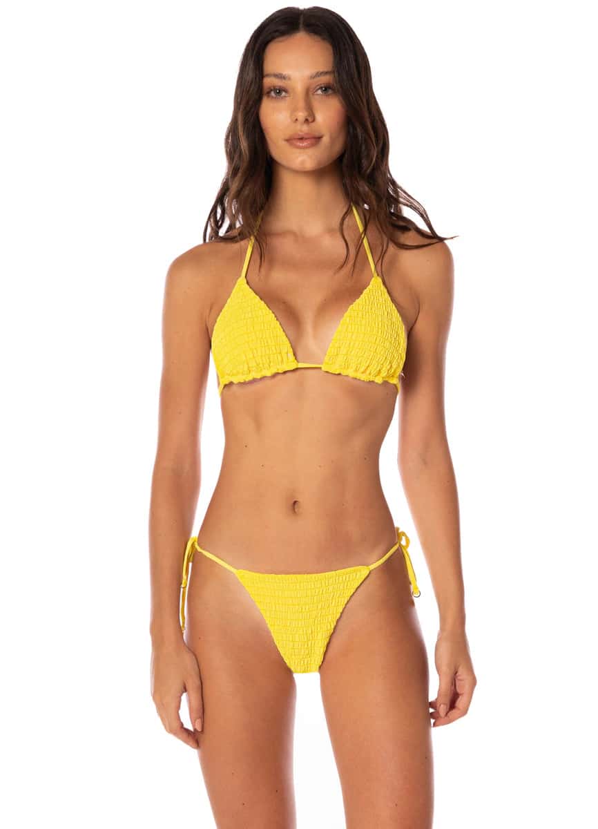 Maaji Sunburst Balmy Sliding Triangle Bikini Top