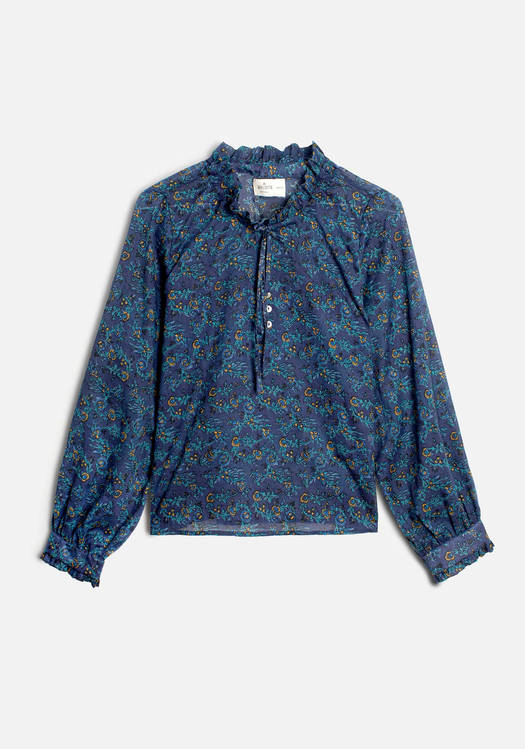 Blusa M Amelia Estampado Azul