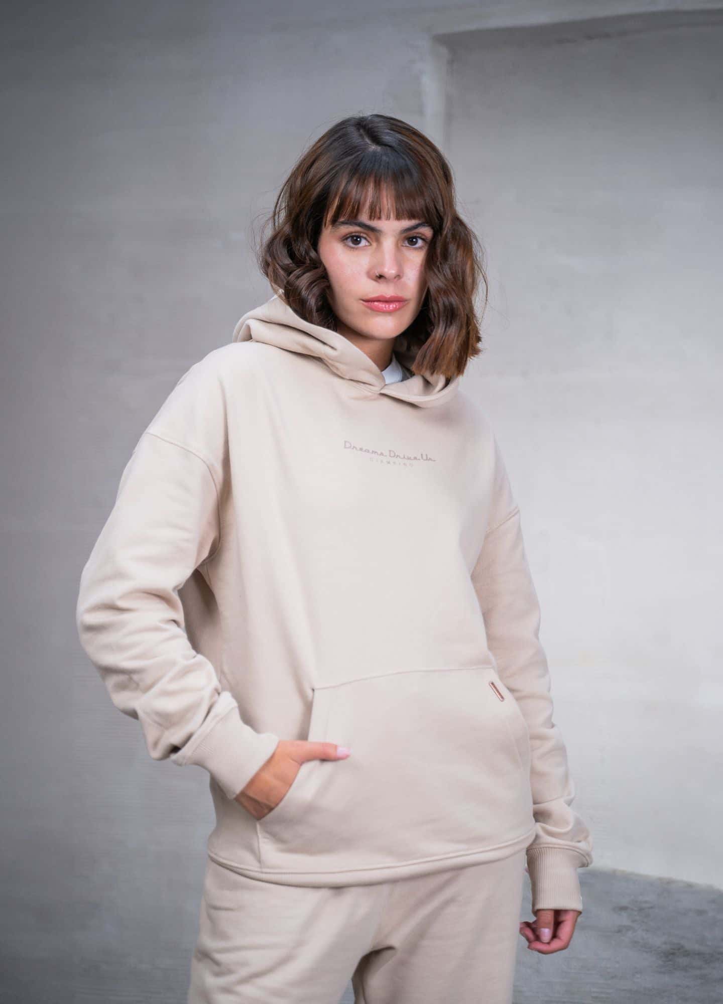 Hoodie Dreams - Taupe