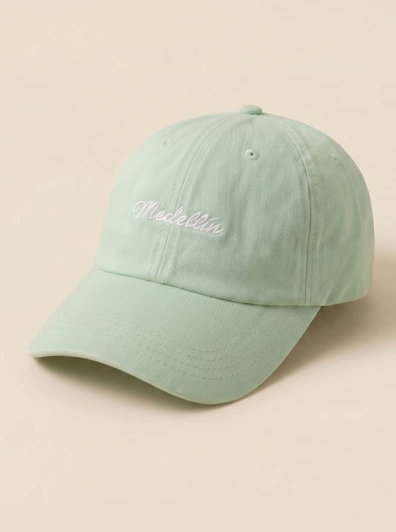 GORRA MEDELLIN VERDE VINTAGE