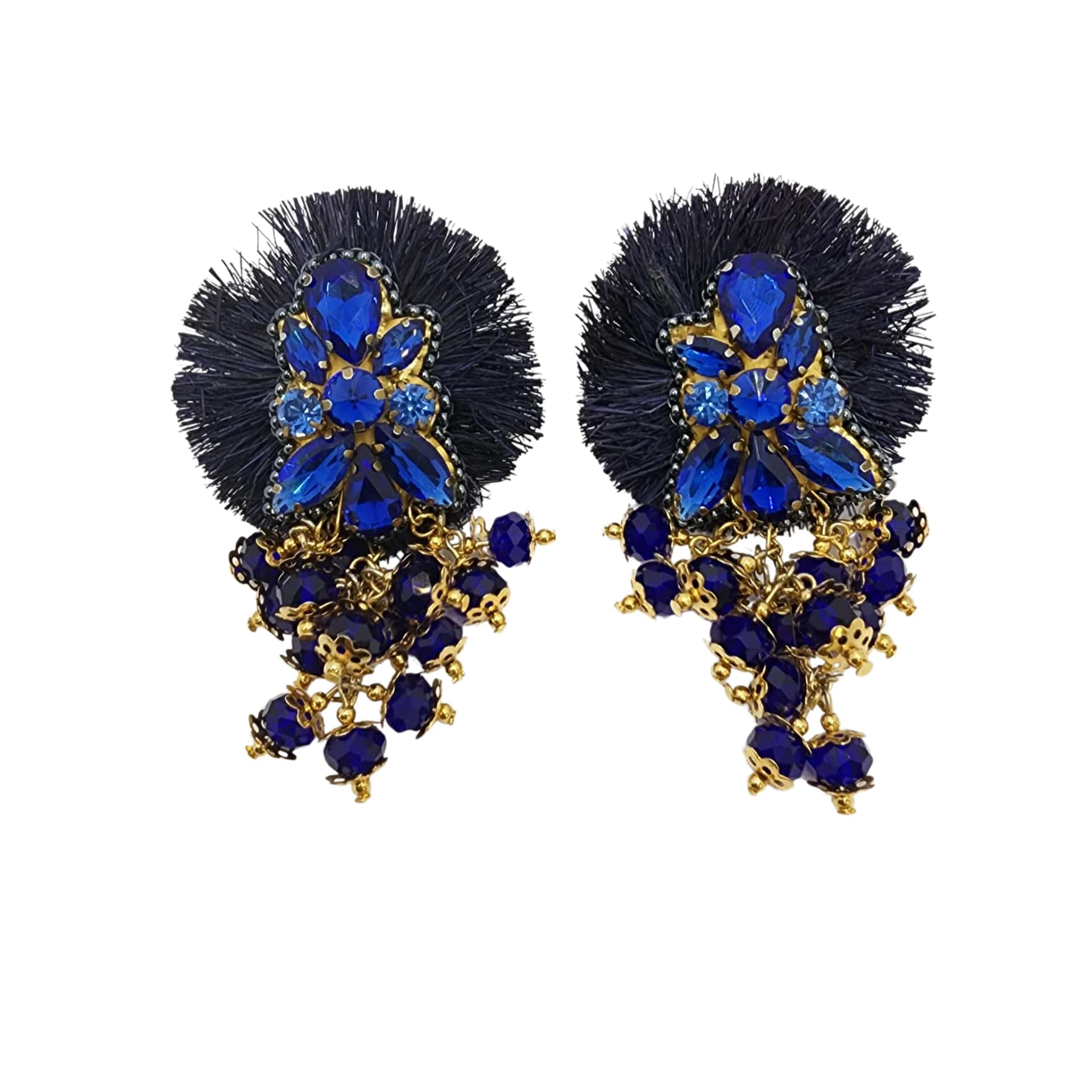 Midnight Royal Earrings