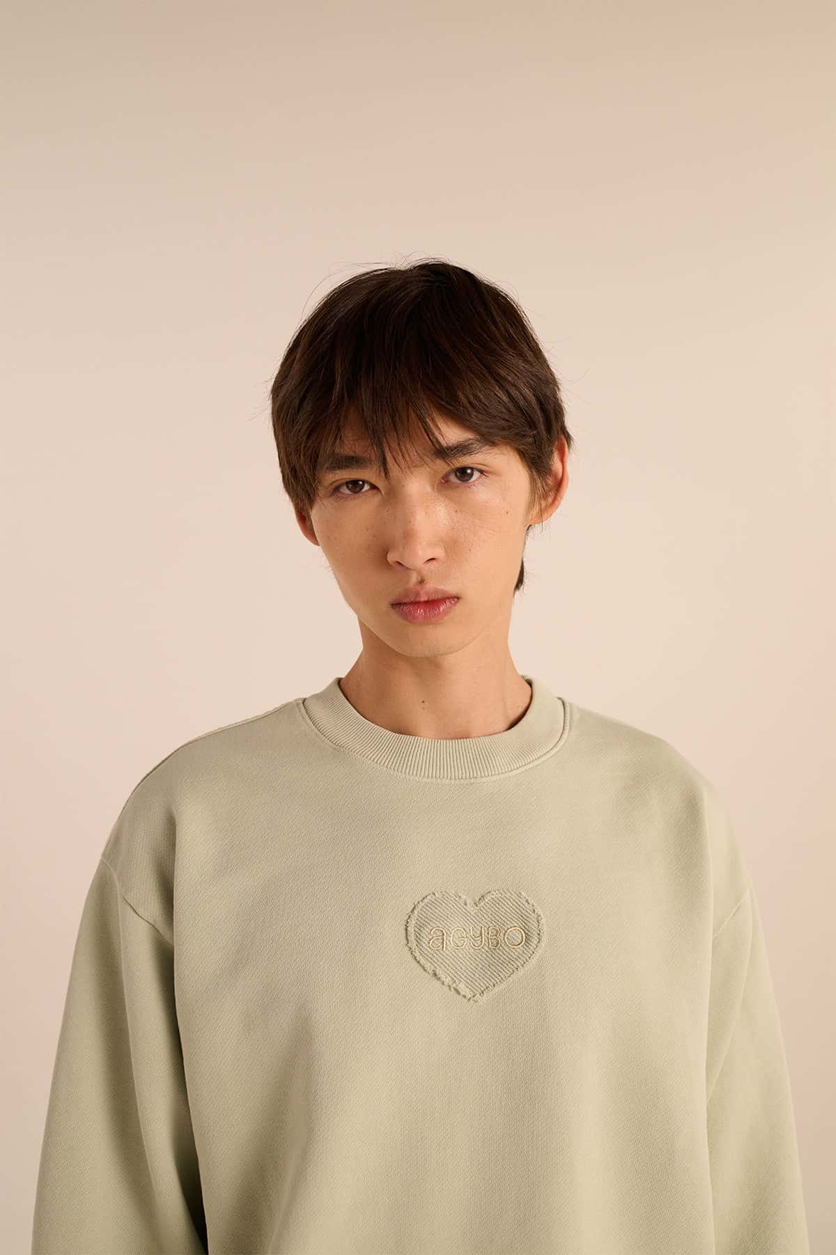 CORE CREWNECK LIGHT GREEN - miniatura 5