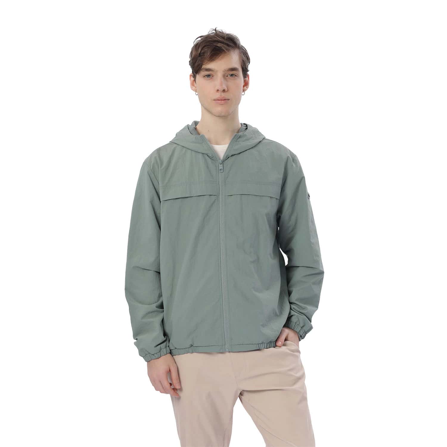 Chaqueta Casual para Hombre Ice Solid Verde