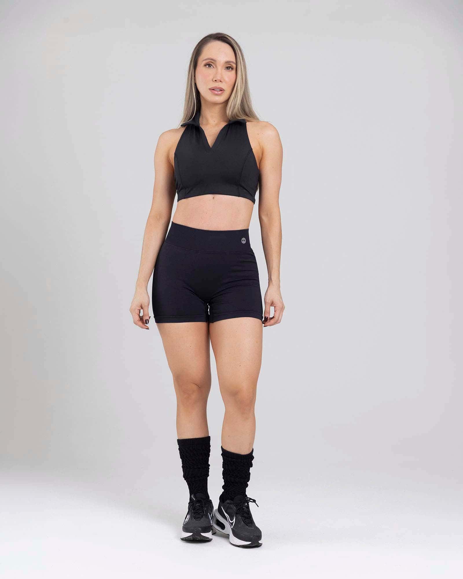 Short push up sculpt seamless negro flexi FIBER