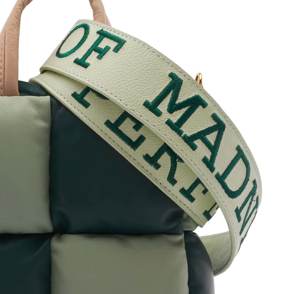 CANDELARIA bag MINT + forest GREEN. - miniatura 4