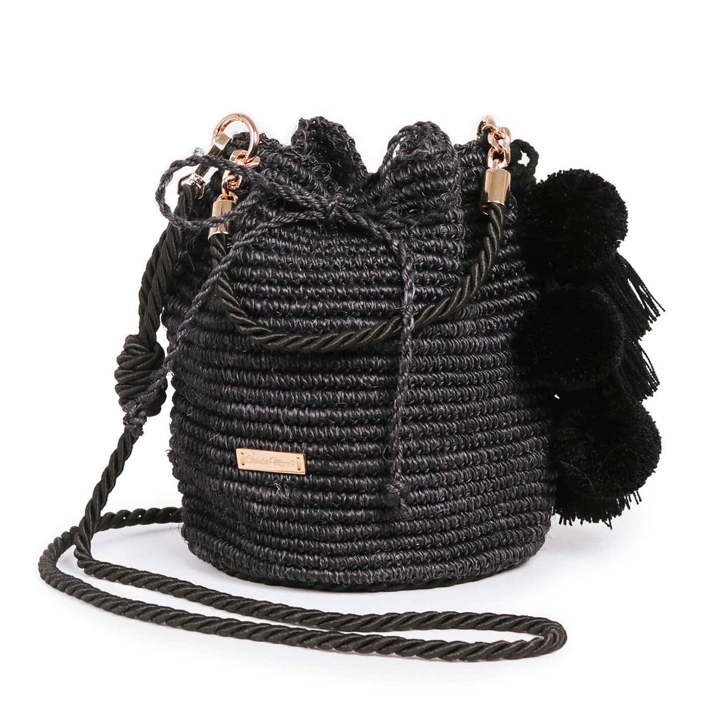 Mochila Azucena negro – Manijas de lujo