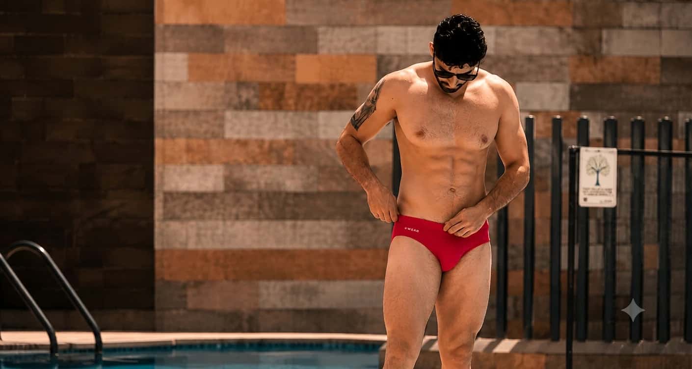 Bañador Rojo
