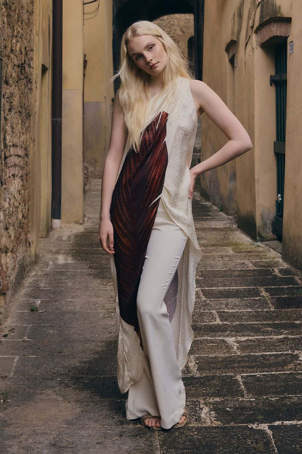 Pantalón Carlota perla