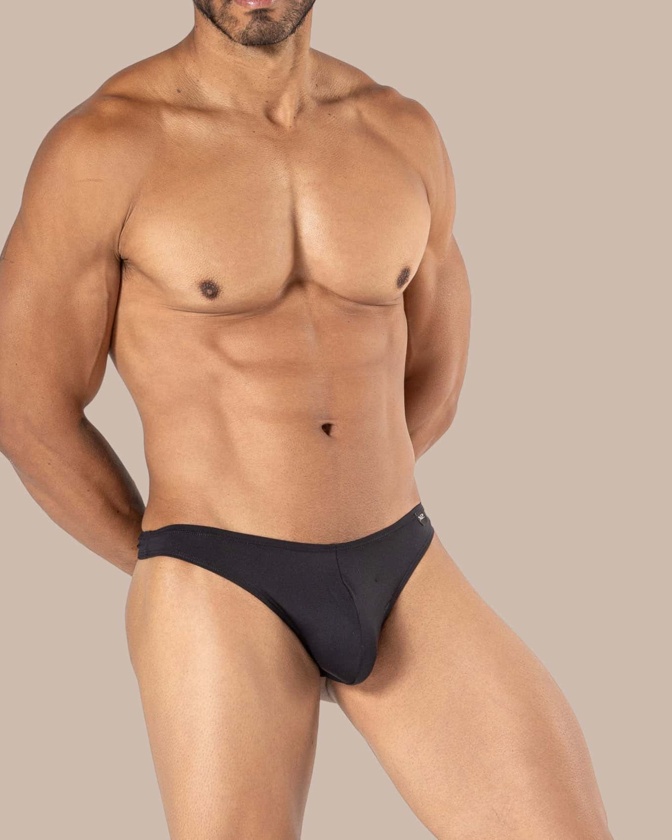 Bikini Monumental Nylon Negro X2