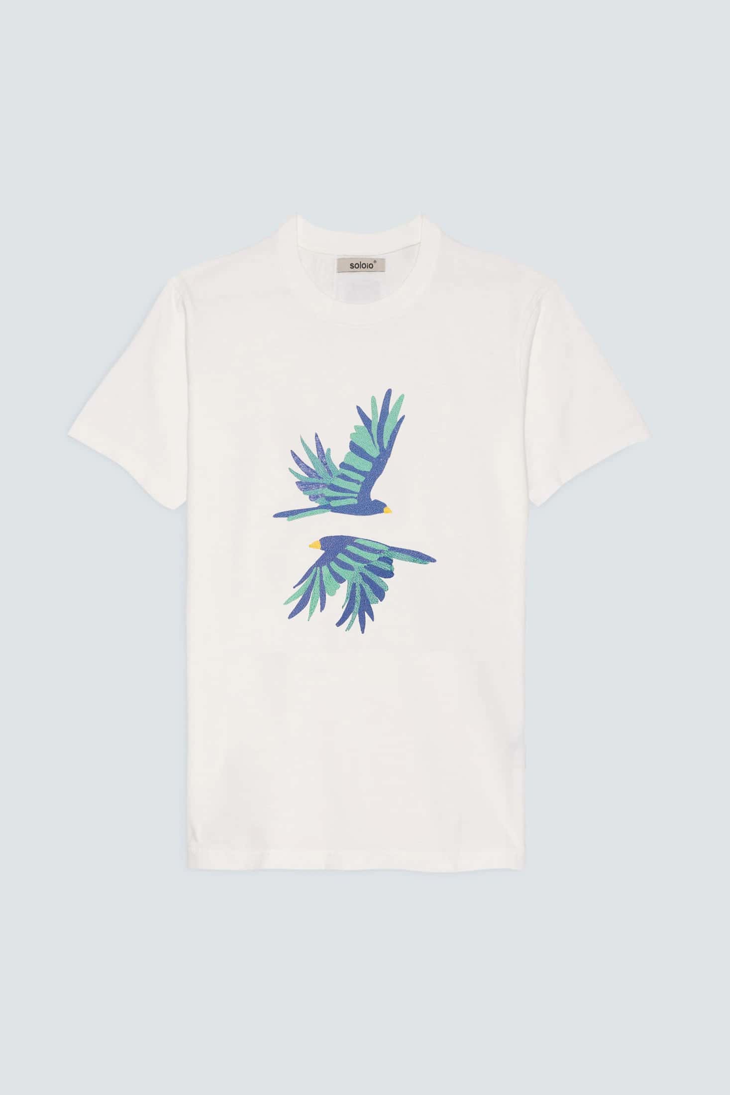 Men's cotton t-shirt blue prosperita