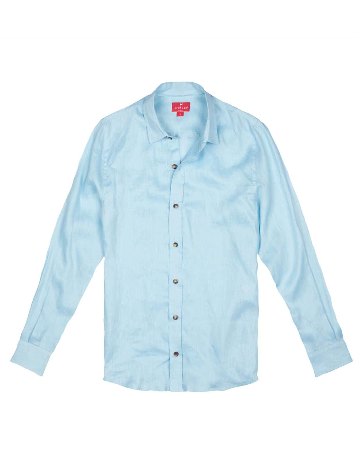 CAMISA LINO AGUA