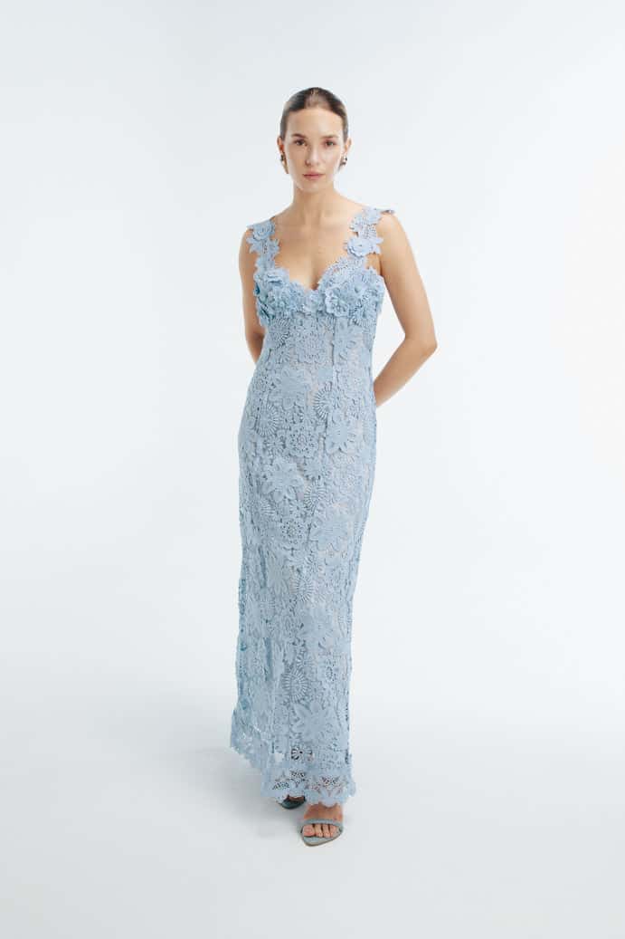 ORCHID ISLAND MAXI DRESS SKY