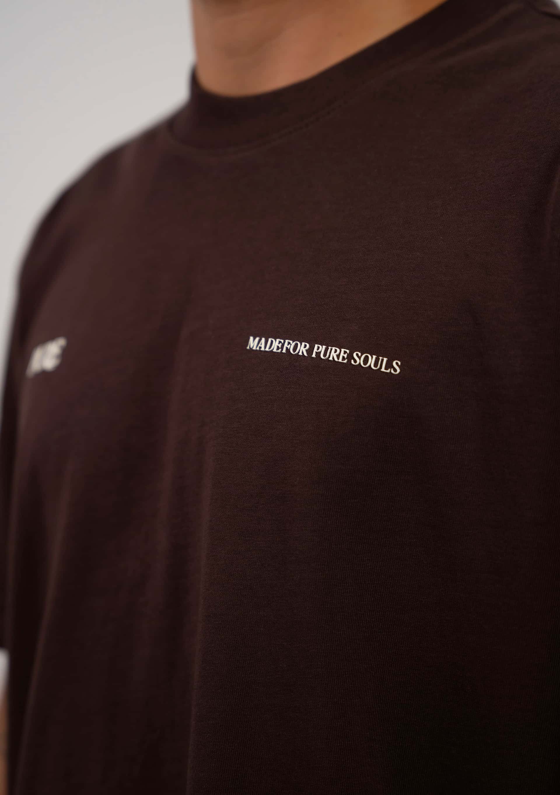 Pure Brown Regular T-Shirt - miniatura 5