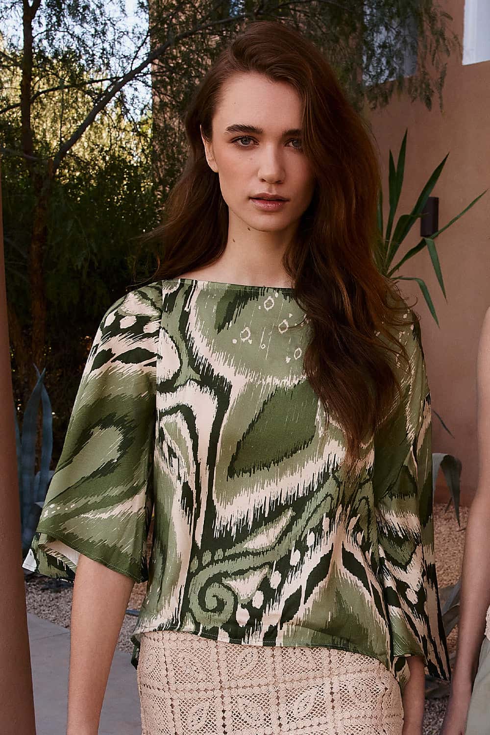 Blusa abigail Verde oliva