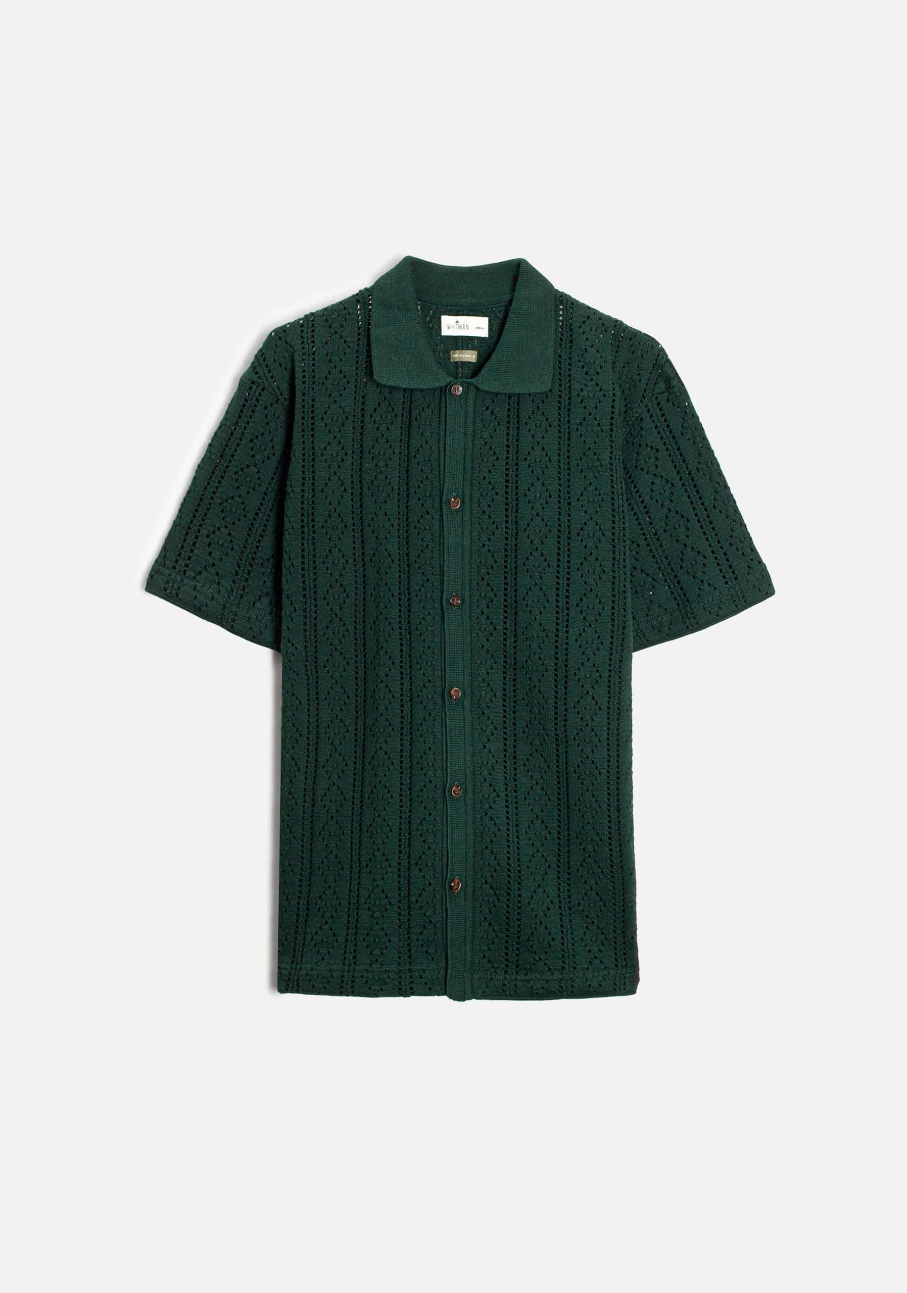 Camisa H Tejida Thomson Verde Bot