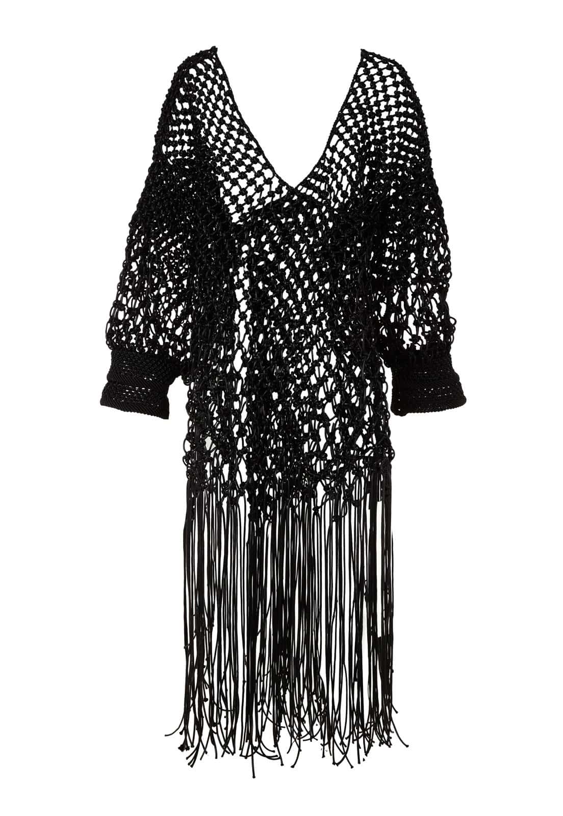 MACRAME MESH SHIRT