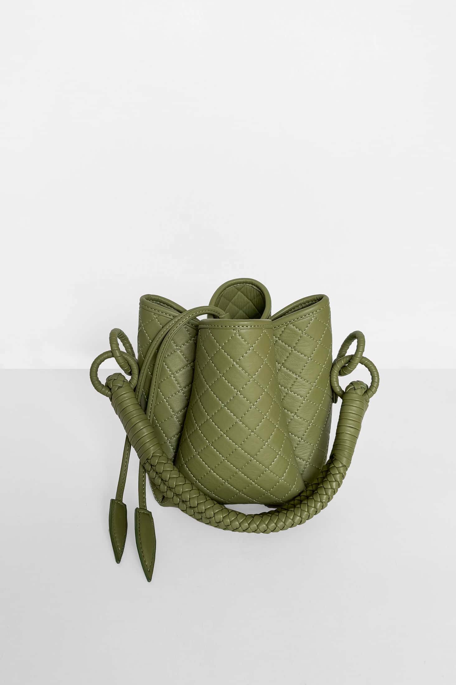 Tulip Mini Bucket Bag, Aloe