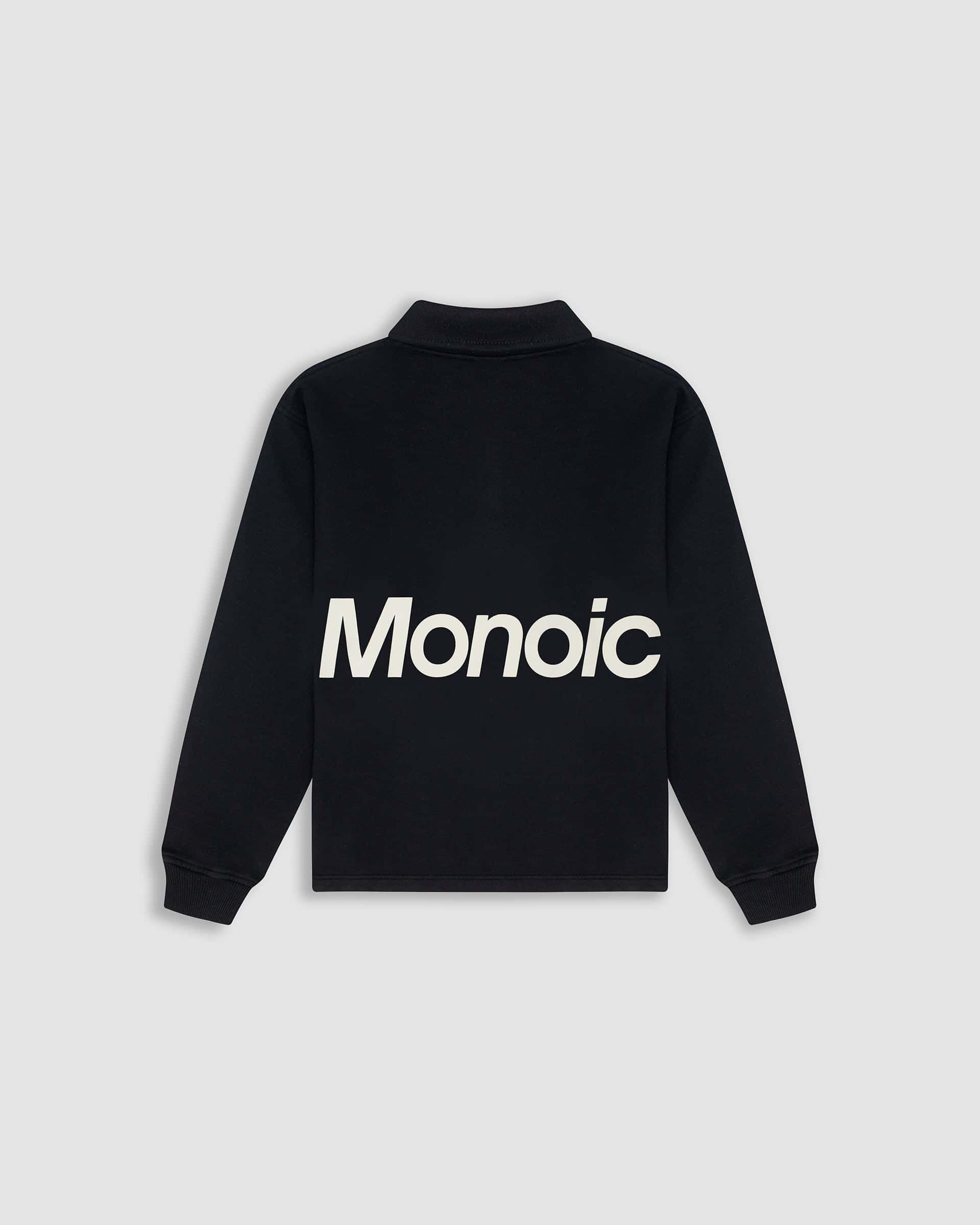 Quarter Zip V2 - Negro Oscuro