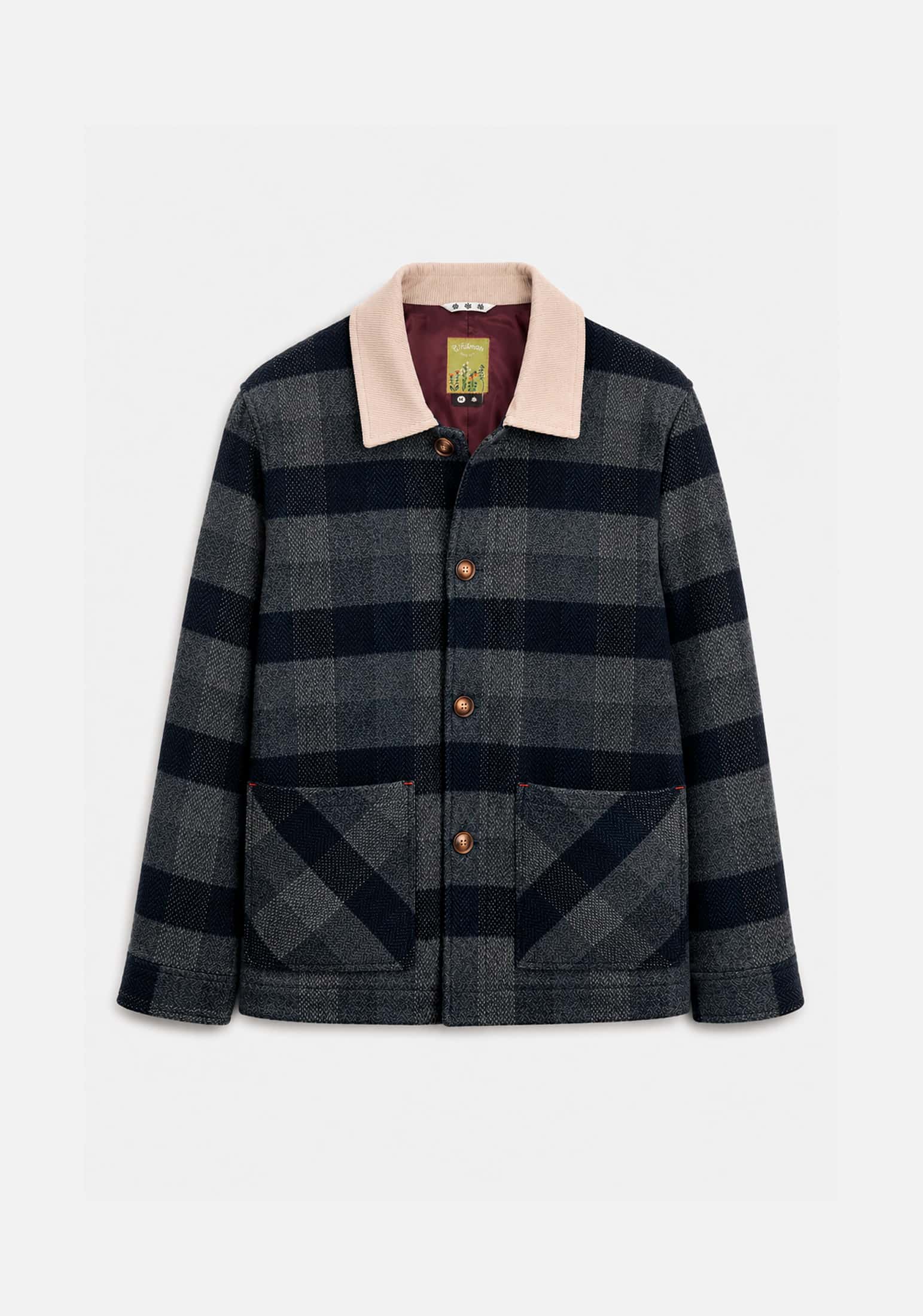 Chaqueta H Jagger Cuadros Azul