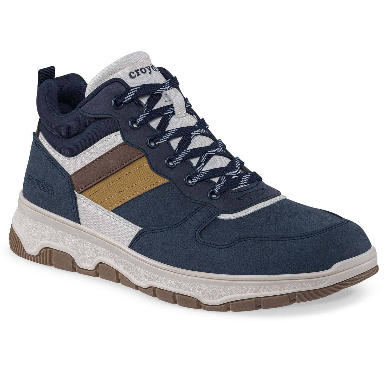 Tenis Urbanos Kemon Azul Croydon Para Hombre