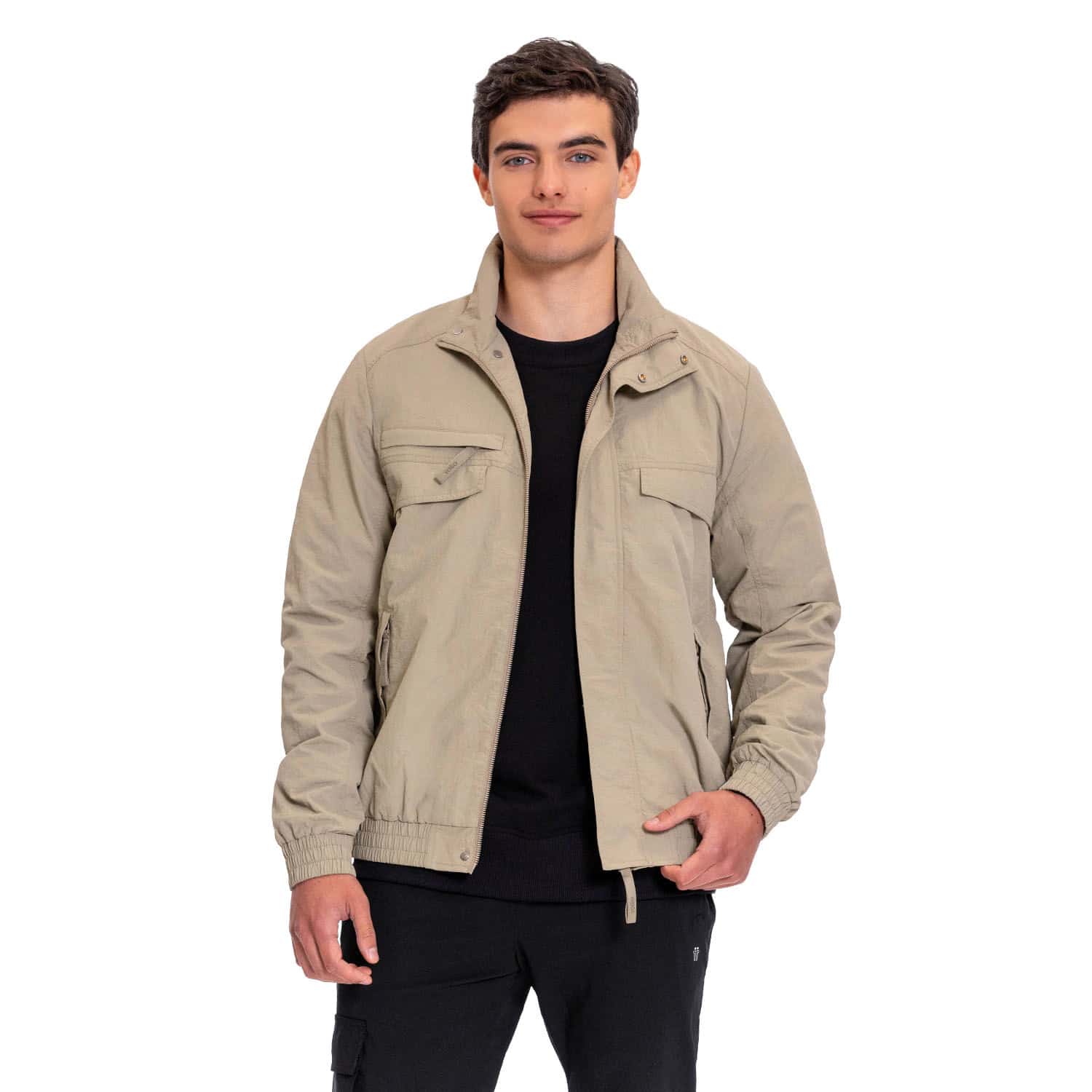 Chaqueta tipo Bomber para Hombre Alea Beige