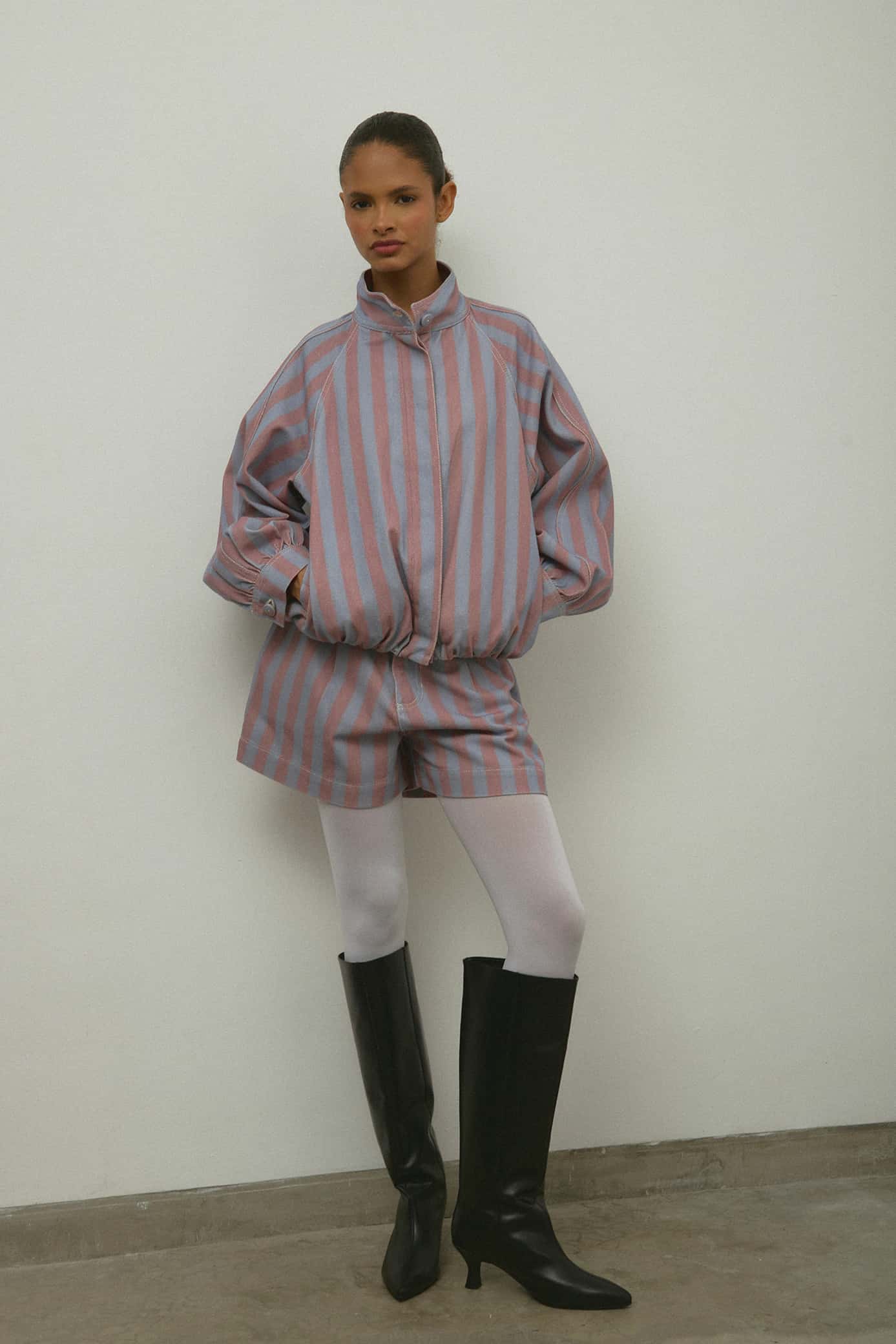 Short Hellen Cielo Rosa
