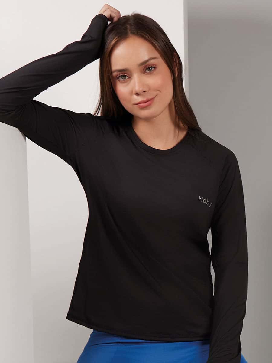 Buzo Deportivo Para Mujer Color Negro