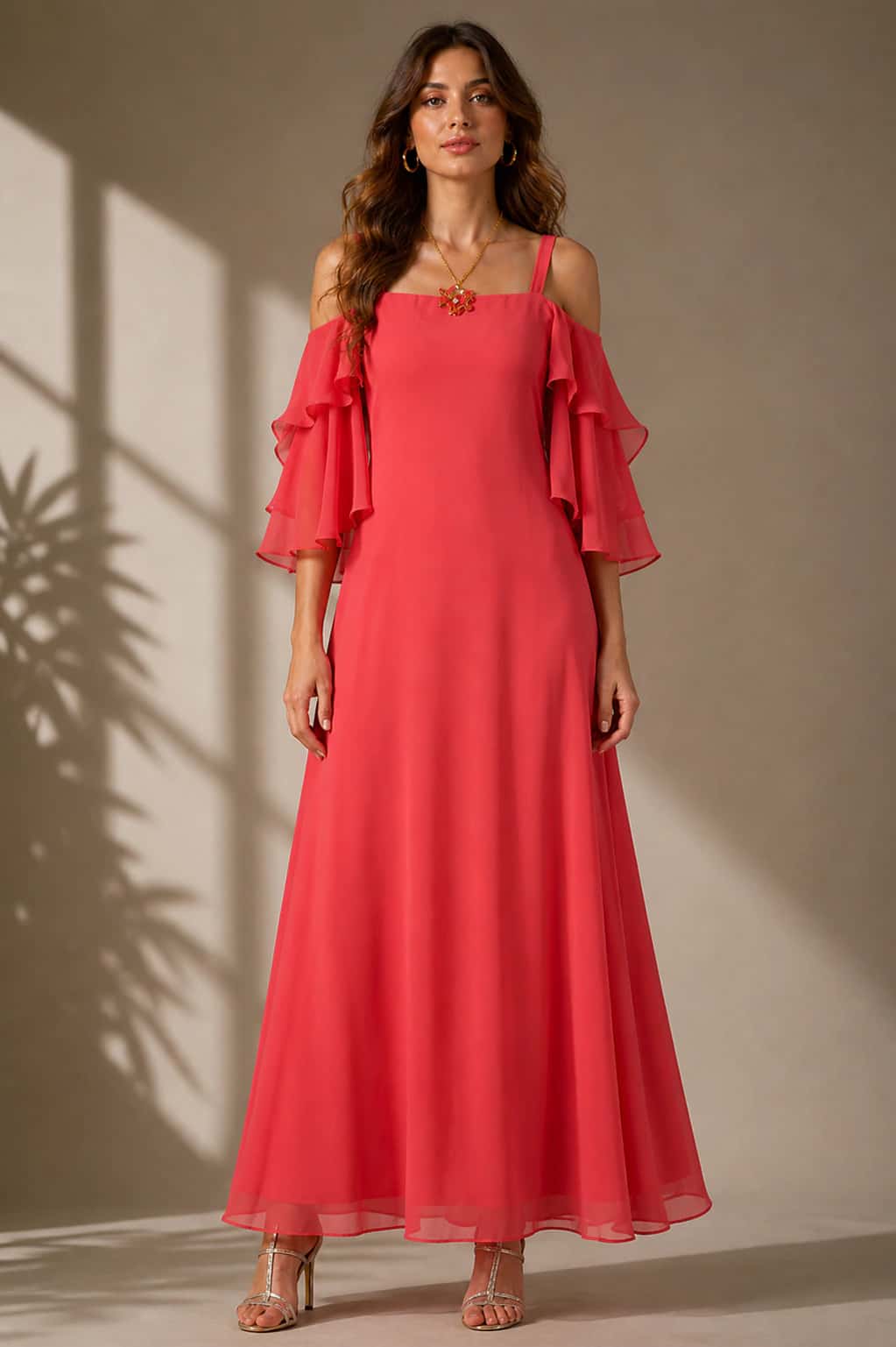 Vestido Sicilia Salmon - miniatura 2