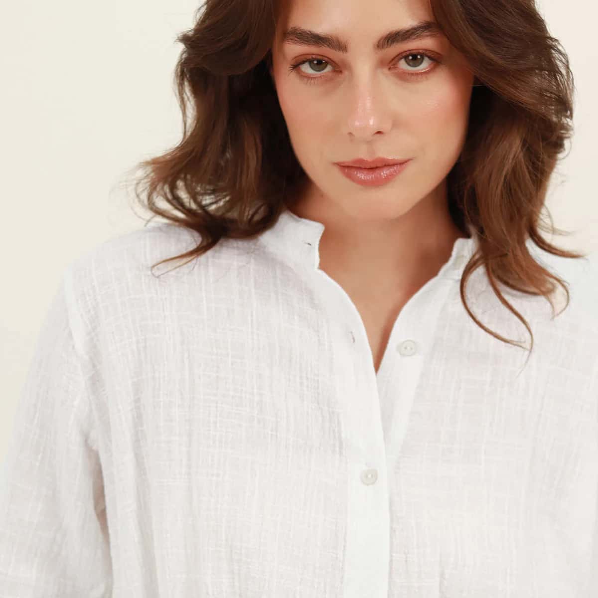 Blusa Cuello Neru Manga Larga