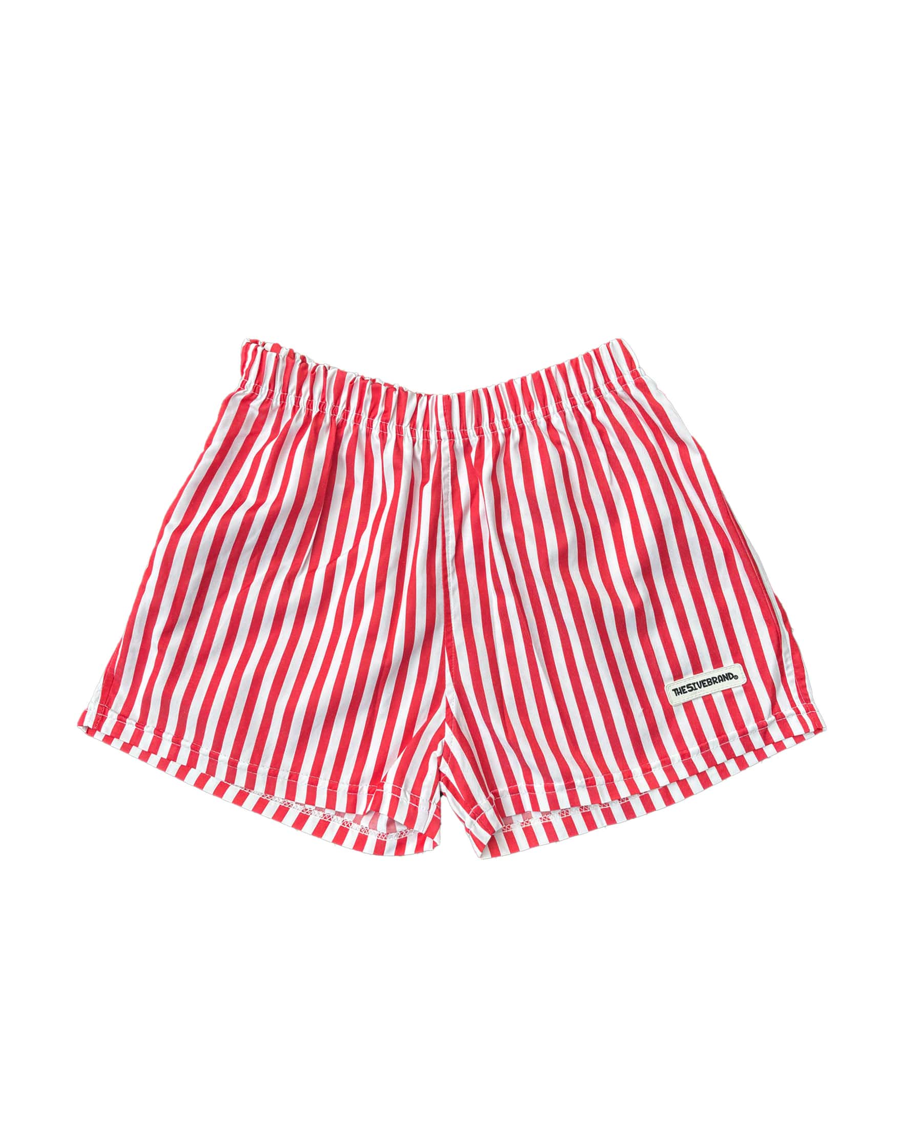 striped Short Rojo Mujer
