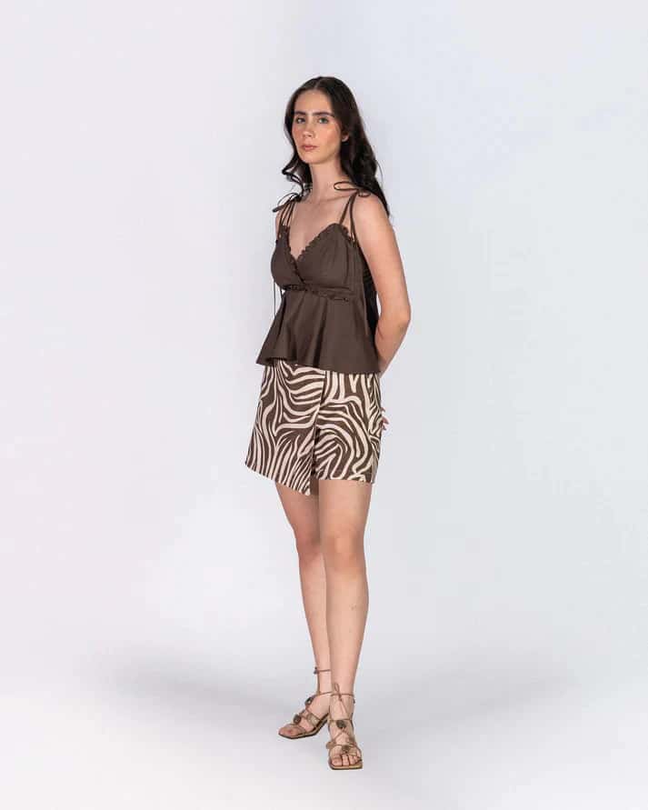 FALDA SHADE CAFÉ - miniatura 2