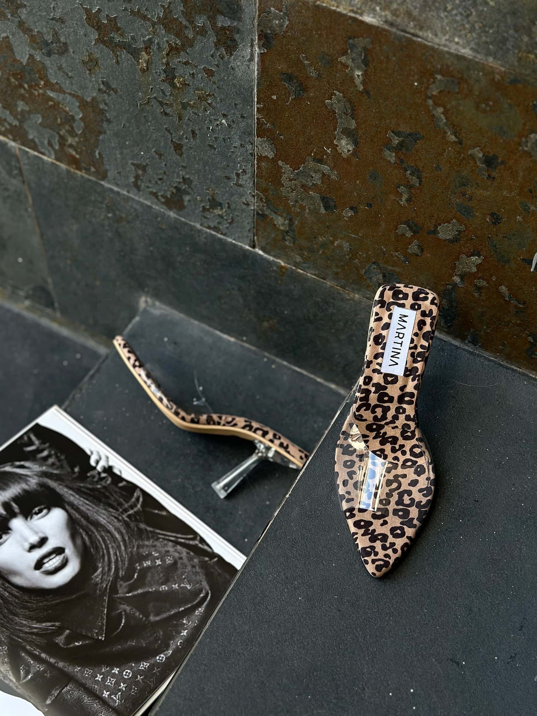 TACON VANESSA ANIMAL PRINT  x ACETATO