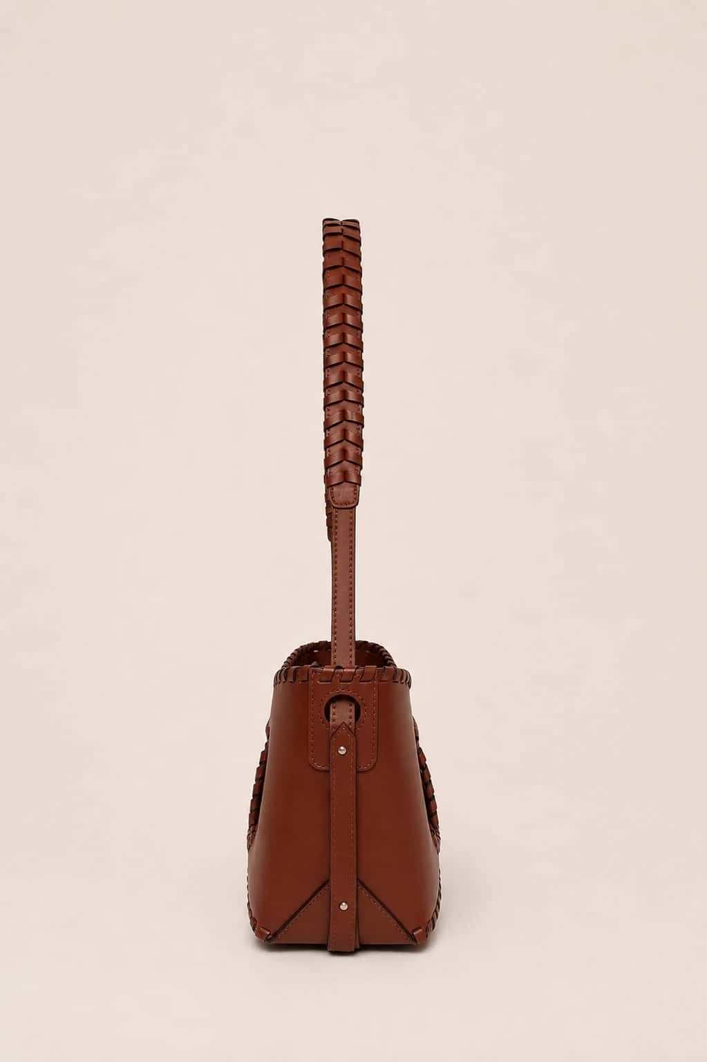 Omamori Bag, Braided - Brown - miniatura 3