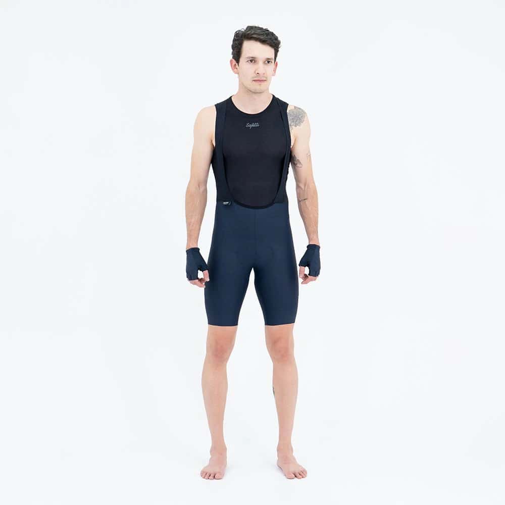 PANTALONETA CICLISMO TOSCANA 2.0 BLU PARA HOMBRE - miniatura 1