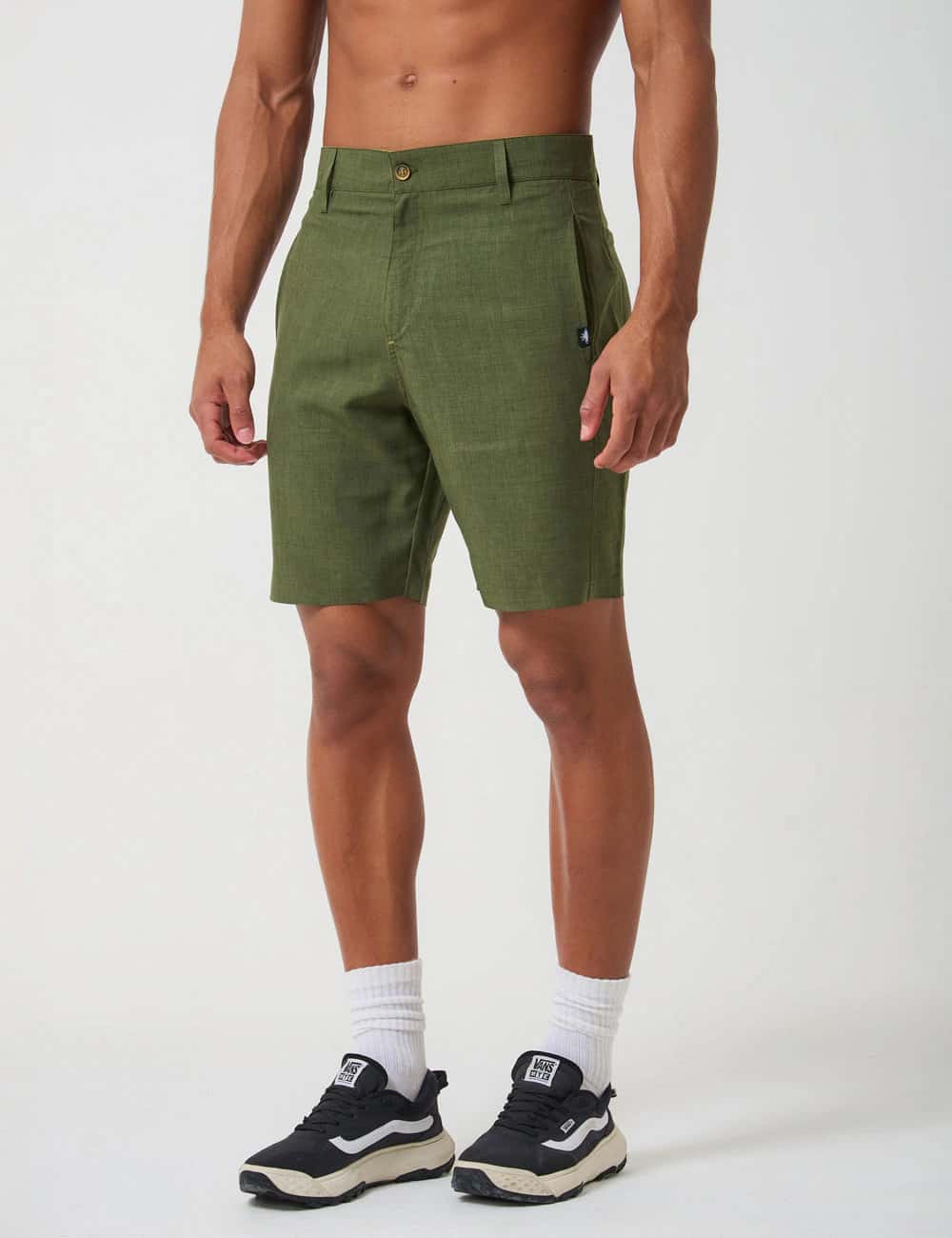 Recess Short 18" Verde militar Hombre