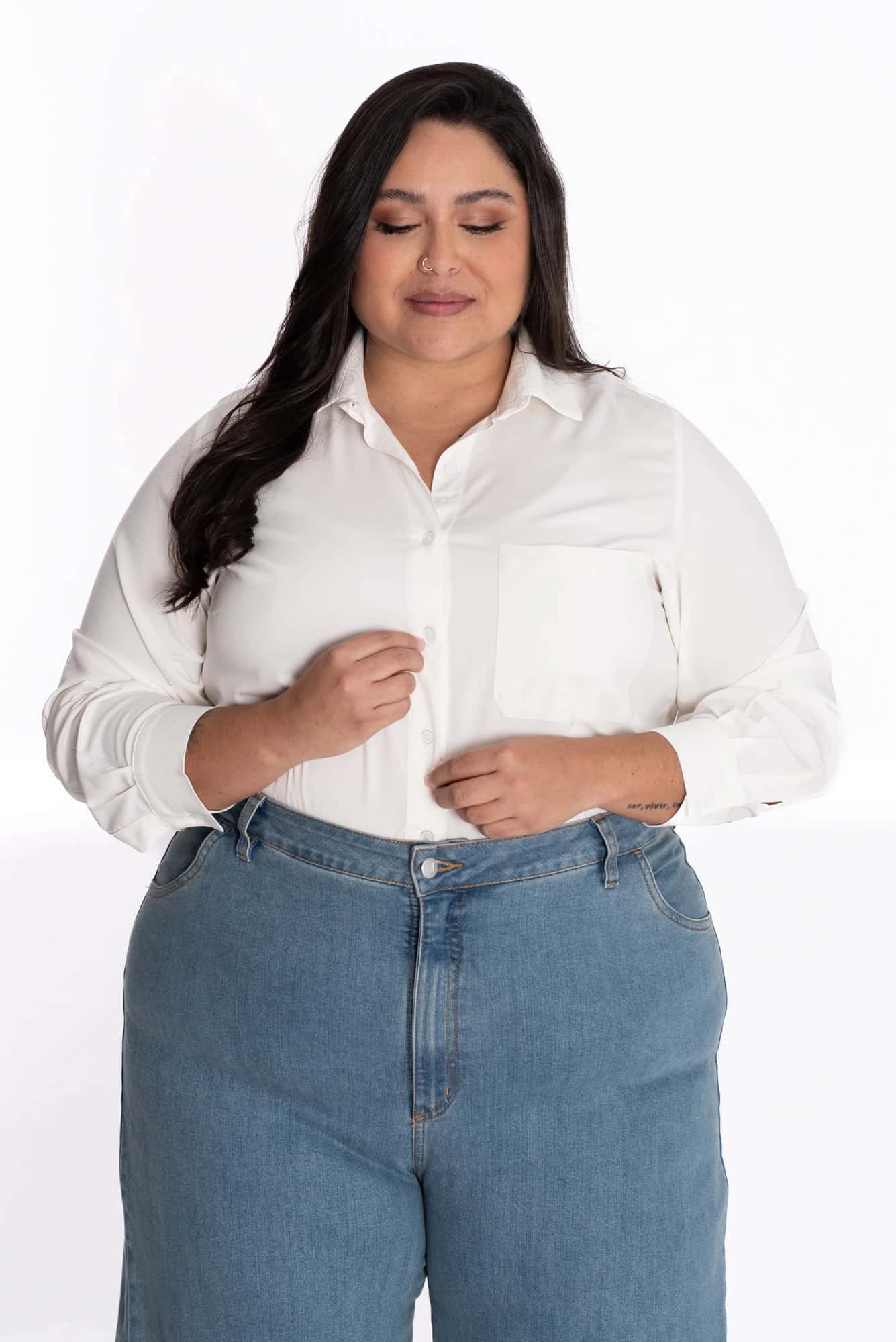 Camisa Aria Marfil - miniatura 5