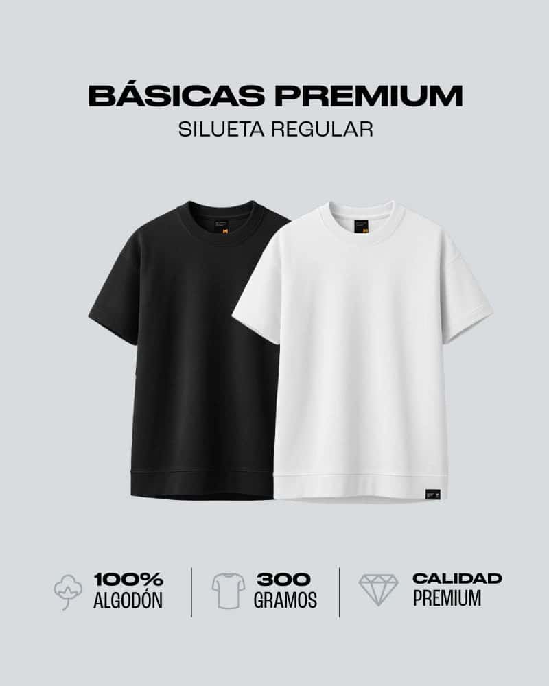 Duo Pack Básicas Regular Essential - Premium 300G