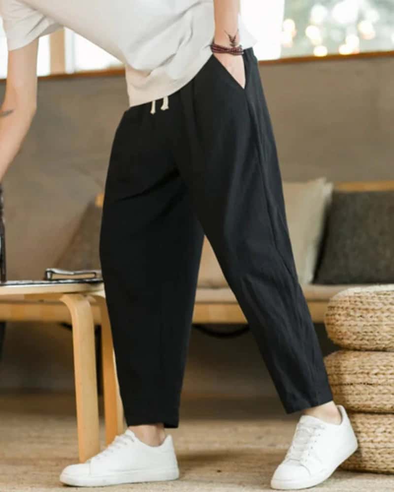 Cancun Cotton Pantalon - miniatura 4