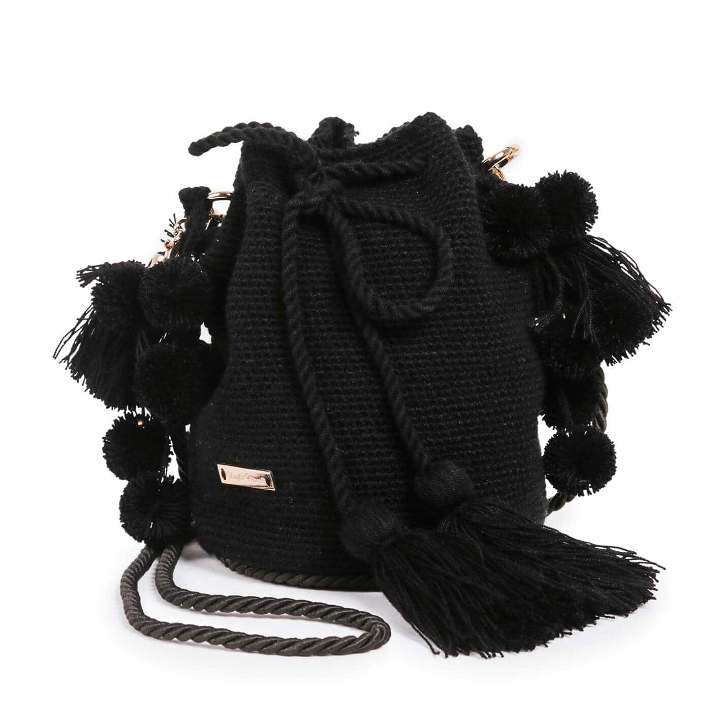 Mochila Gardenia negra – Manijas de lujo