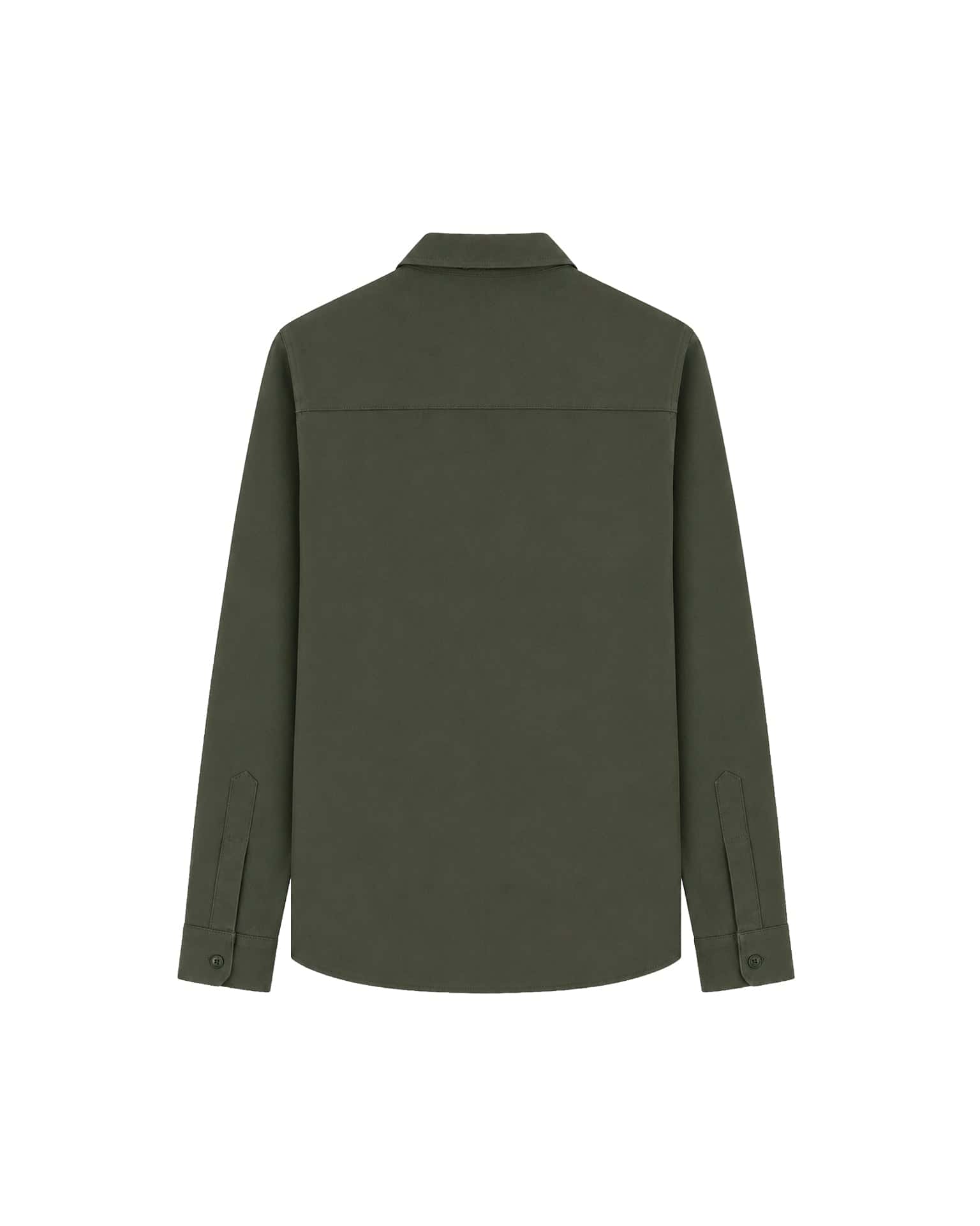 Camisa clasica Verde Army - miniatura 3