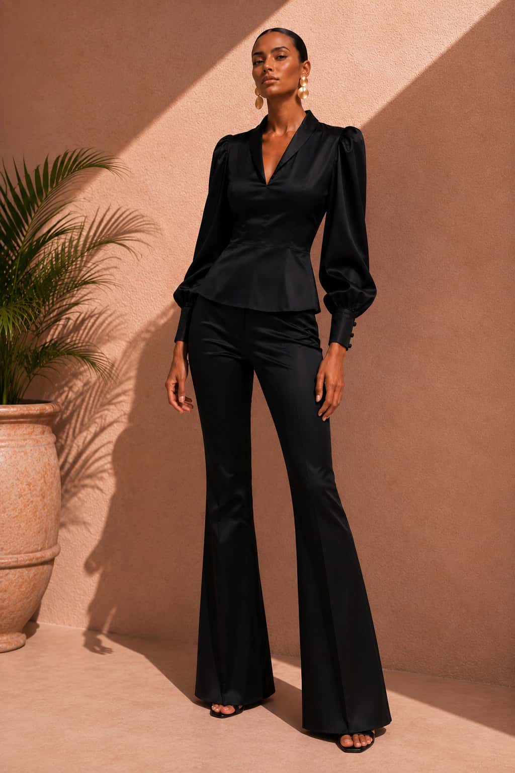 Blusa Lecricia negro - miniatura 2